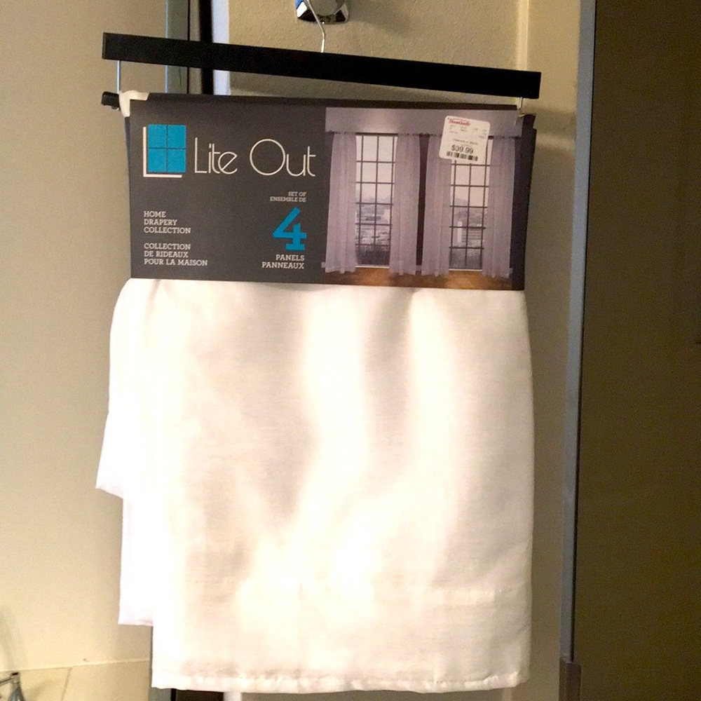Set of 4 Panels for Window- Brand New!